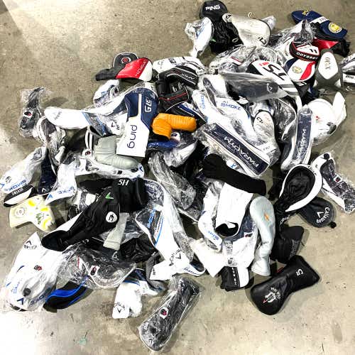 Golf Club Headcover Lot Wholesale Bulk Lot of 100 Head Covers HC