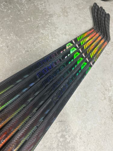 6 PACK 105 Flex P28 Senior Warrior Covert QR6 Pro Left Hand Hockey Stick Pro Stock