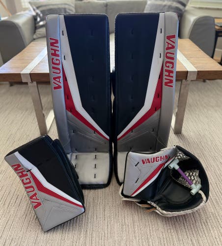 34” + 2” Custom Vaughn Ion Pro Select Pads  w/ Custom Pro Select Glove (580) and Pro Select Blocker