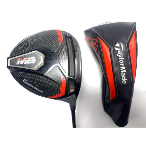 TaylorMade M6 Driver 12* Fujikura Atmos Red 5A Senior Graphite Mens RH HC