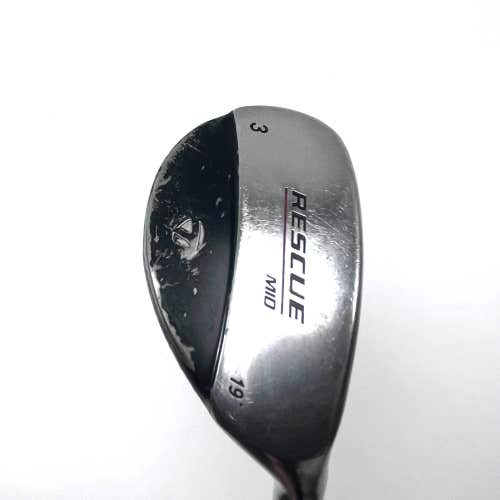TaylorMade Rescue Mid 3 Hybrid 19* Light Metal Regular Steel Mens RH