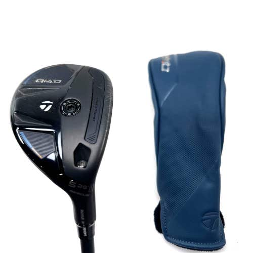TaylorMade Qi4D Rescue 5 Hybrid 25* KBS Reax 65g Regular Graphite Mens RH HC