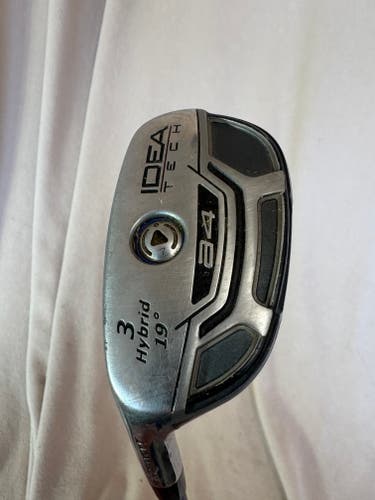 Men's Adams Idea Tech A4 Left Hand Hybrid Stiff Flex 3H Graphite Shaft (Used)