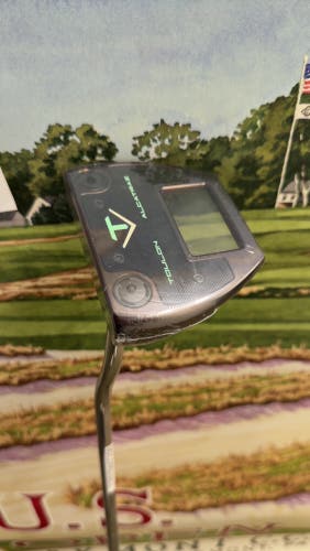 2024 Toulon Design First Run Alcatraz DB Mallet Left Hand Putter Steel 35" (New)