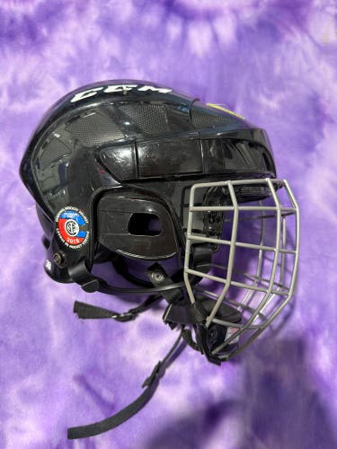 Black Small CCM FitLite 40 Helmet (Used)