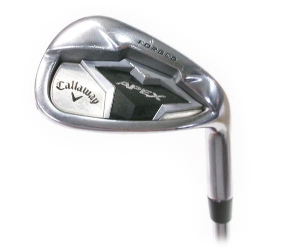Callaway Apex Forged '19 Single Pitching Wedge Steel KBS Max MT 85 Stiff Flex