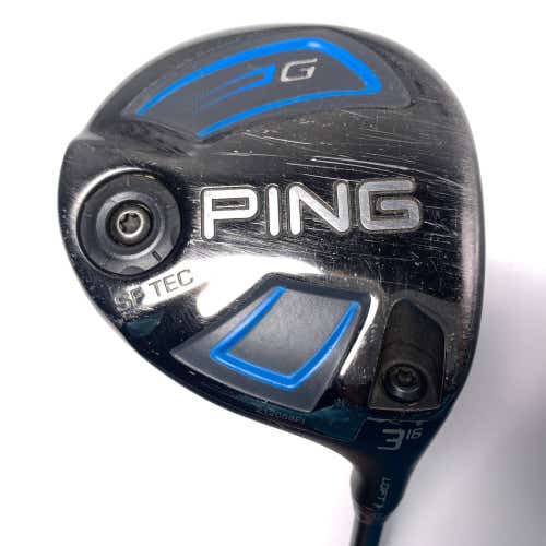 Ping G SF Tec 2016 3 Fairway Wood 16* Alta CB Soft Regular 65g Senior RH