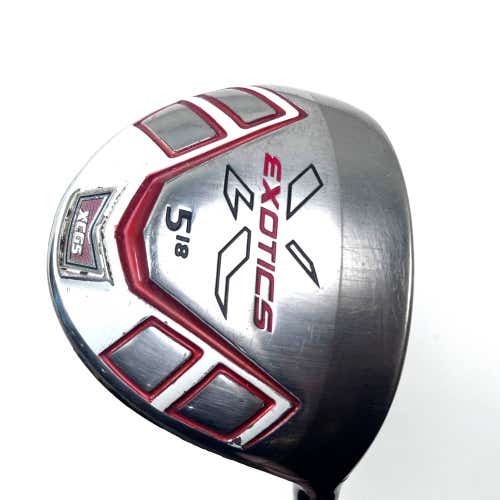 Tour Edge Exotics XCG5 5 Fairway Wood 18* Fujikura Sakura Ladies RH