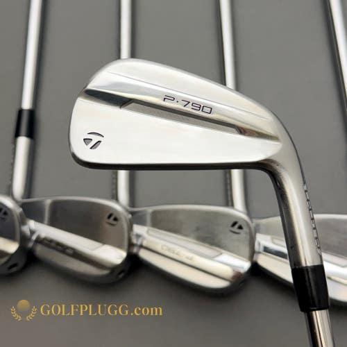 2025 Taylormade P790 Iron Set 5-AW / Dynamic Gold Steel, Stiff (58)