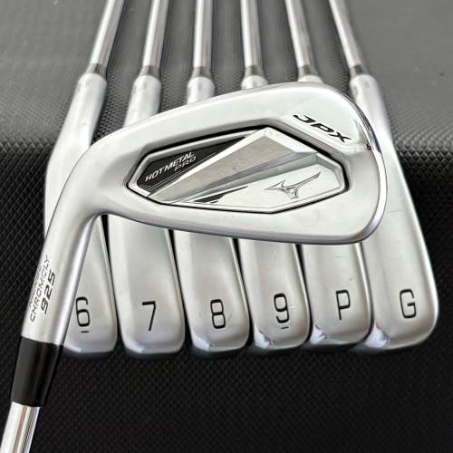 LH MIZUNO JPX 925 HOT METAL PRO IRON SET 5-G