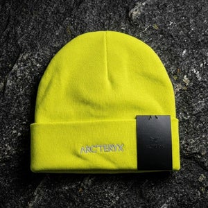 NWT Arc'teryx Word Toque Beanie Euphoria Neon Yellow X000005254 Gorpcore Ski