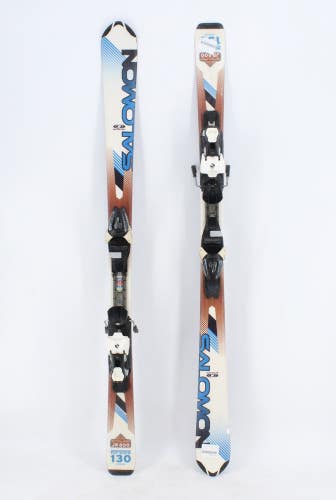Salomon Enduro JR 800 Junior Skis with Bindings - 130 cm Used