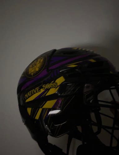Native sons box helmet