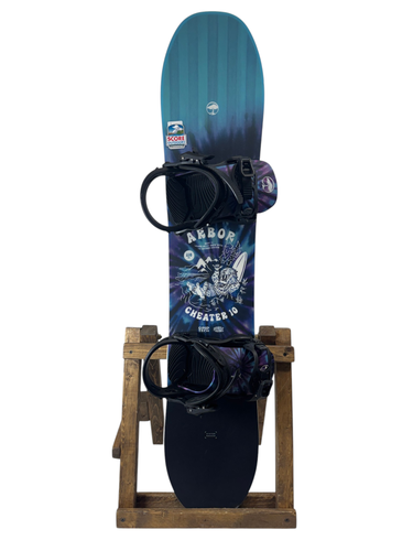 110cm Arbor Cheater 10 Snowboard W/ Arbor Sapling Bindings