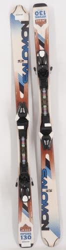 Salomon Enduro JR 800 Junior Skis with Bindings - 130 cm Used
