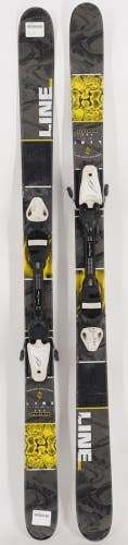 Line Gizmo Twin Tip Kids Skis with Bindings - 143 cm Used