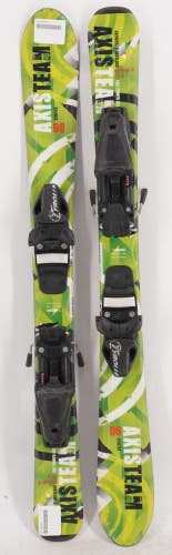 Axis Team Synflex Kids Skis with Bindings - 90 cm Used