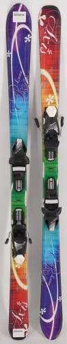 Axis Luna Juniors Skis with Bindings - 140 cm Used