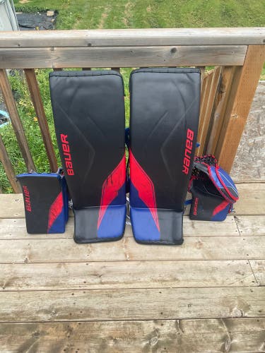 35" 2025 Bauer Flylite Regular Goalie Full Set (Used)