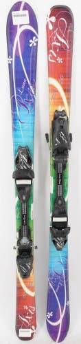 Axis Luna Kids Skis with Bindings - 130 cm Used