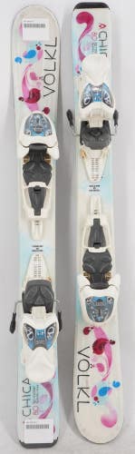 Volkl Chica Kids Skis with Bindings - 80 cm Used