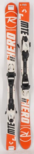 Rossignol Hero J Multi Event Junior Skis with Bindings - 130 cm Used
