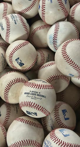 30 USED like New Minor League Rawlings baseballs  and  30 New  you get Total 60