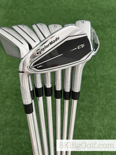 LH Taylormade Qi HL Iron Set 5-A / KBS Max Lite Regular