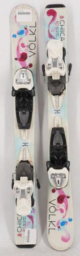 Volkl Chica Kids Skis with Bindings - 80 cm Used