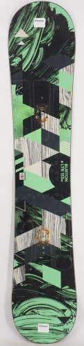 Burton LTR Geometric Smear Snowboard - 155 cm Wide (Used)
