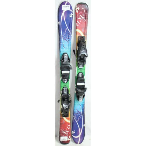 Axis Luna Kids Skis with Bindings - 100 cm Used
