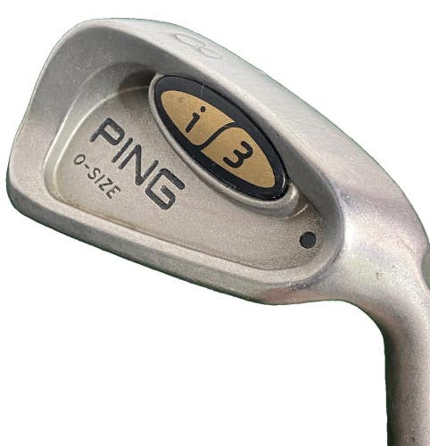 Ping i3 O-Size 8 Iron Black Dot RH Men's Stiff Steel 36.5" New Midsize Grip Nice