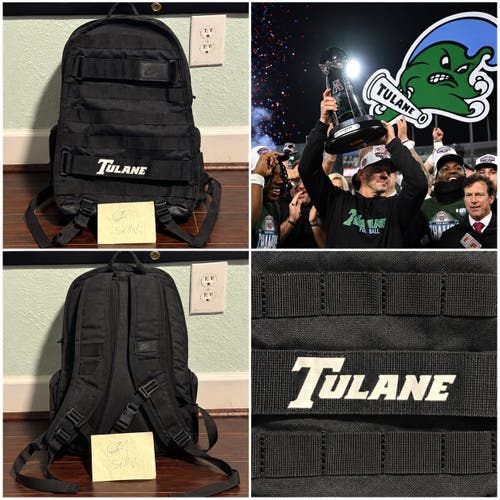 RARE Tulane Green Wave Football Team-Issued Nike Sportswear RPM Backpack 2026 NWOT