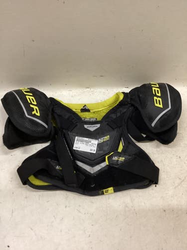Used Bauer ULTRA SONIC Youth Shoulder Pads LG 11725-S000510517