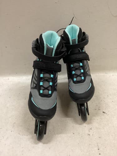 Used Rollerblade ZETRABLADE Senior Rec Fitness Skates Carolina Blue Senior 9 11725-S000510526