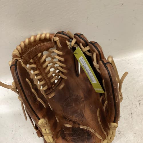 Used Rawlings HP205-4CA BB/SB Glove RH Throw Brown 11 3/4" 11725-S000510540