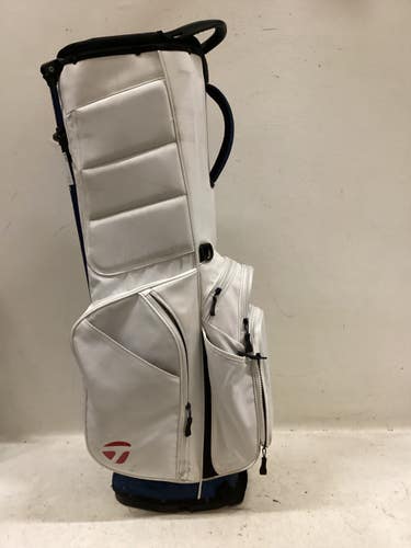 Used Taylormade FLEXTECH CROSSOVER Mens Stand Bag White 11725-S000510589