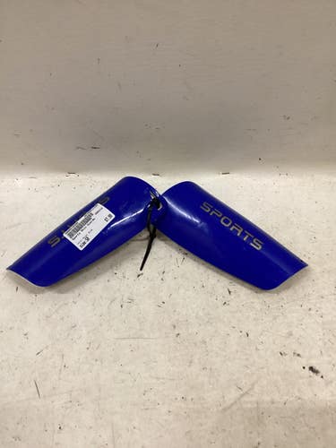 Used Soccer Shin Guards Adult Royal Blue Senior 11725-S000510290