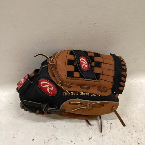 Used Rawlings PP11TB BB/SB Glove RH Throw Brown And Black 11" 11725-S000510386