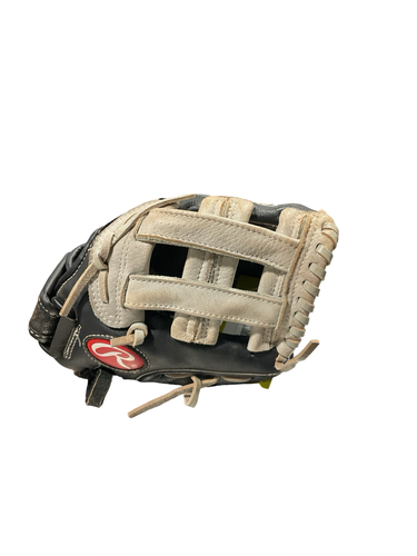 Used Rawlings SURE CATCH BB/SB Glove RH Throw Black 11" 11834-S000055901
