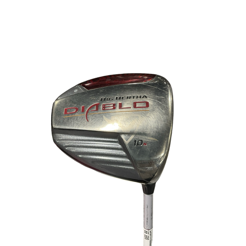 Used Callaway BIG BERTHA DIABLO Mens Driver RH 10.0 Degree 11834-S000056458
