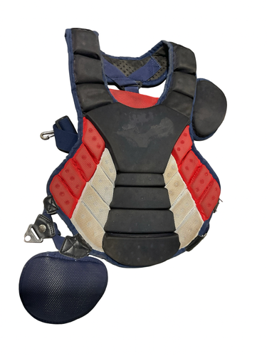 Used Mizuno CHEST PROTECTOR Catchers Chest Protector Navy Blue Youth 11834-S000058106