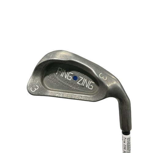 Used Ping ZING BLUE DOT Mens Individual Iron RH 3 Iron 11834-S000058255