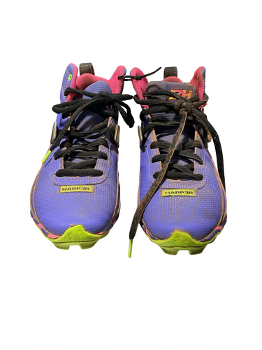 Used Under Armour BRYCE HARPER BB/SB Cleats Purple Junior 03 11834-S000058308