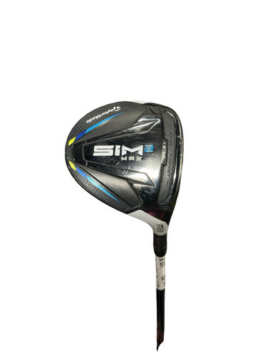 Used Taylormade SIM 2 MAX 3 WOOD Mens Fairway Wood RH 3 Wood 11834-S000058326
