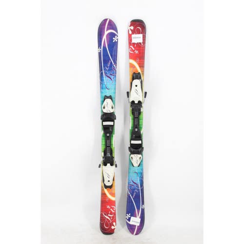 Axis Luna Kids Skis with Bindings - 110 cm Used
