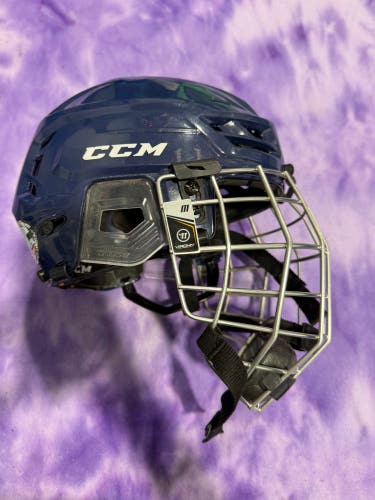 Blue Small CCM Tacks 710 Helmet (Used)