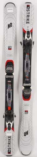 K2 Strike Skis with Bindings - 136 cm Used