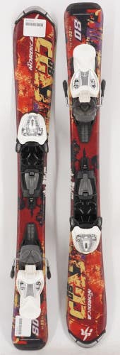 Nordica Hotrod Kids Skis with Bindings - 80 cm Used