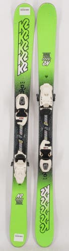 K2 Juvy Twin Tip Kids Skis with Bindings - 129 cm Used